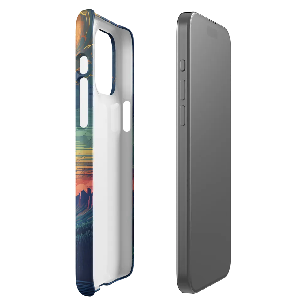 Elysium at Dusk | Phone Case |  15 Pro Max | Snap Case | Matte