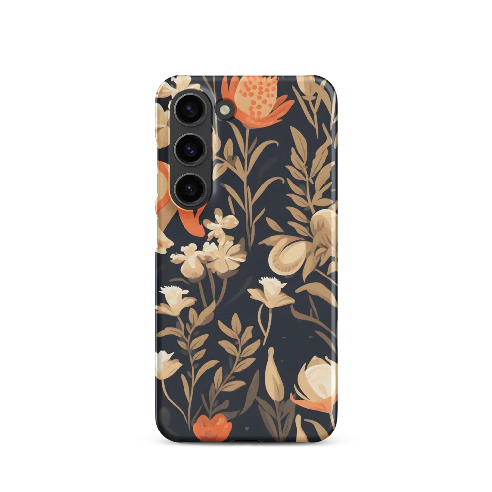 Floral Harmony: A Dance in the Dark