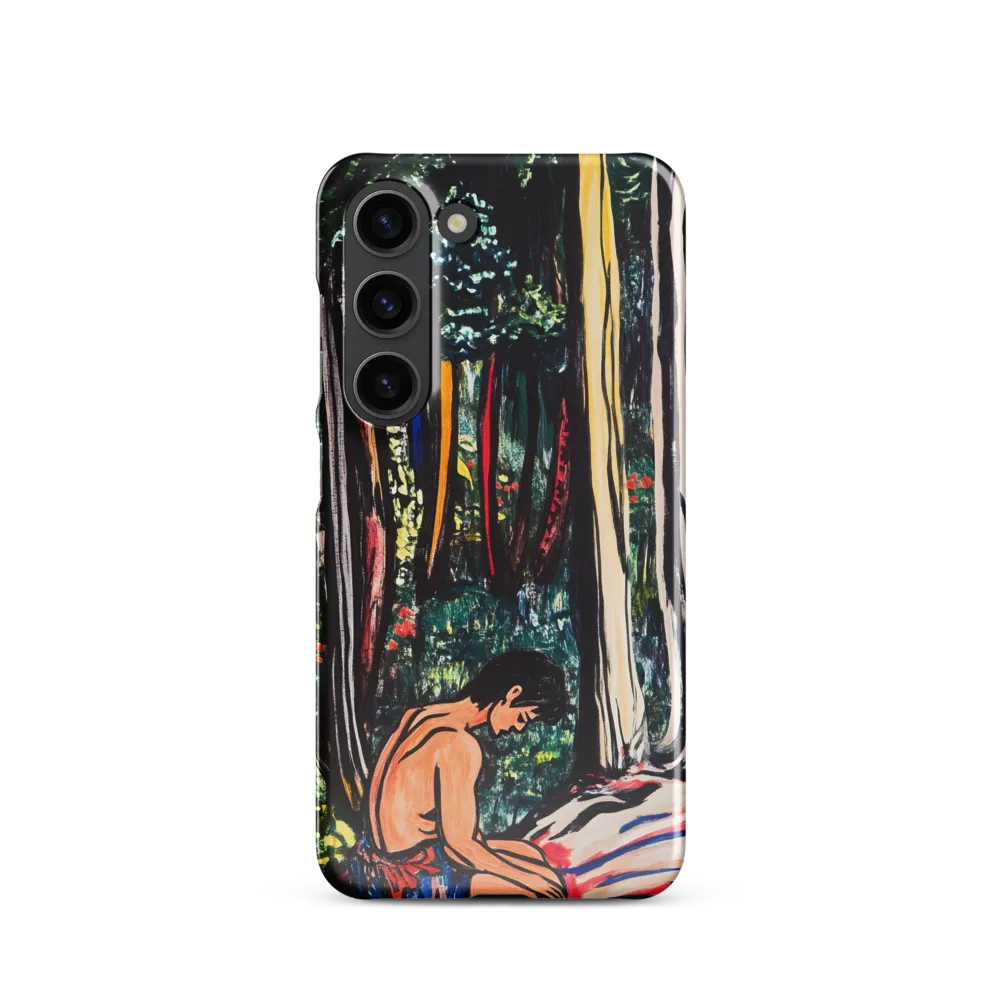 Contemplation in Nature | Phone Case |  S23 | Snap Case | Glossy