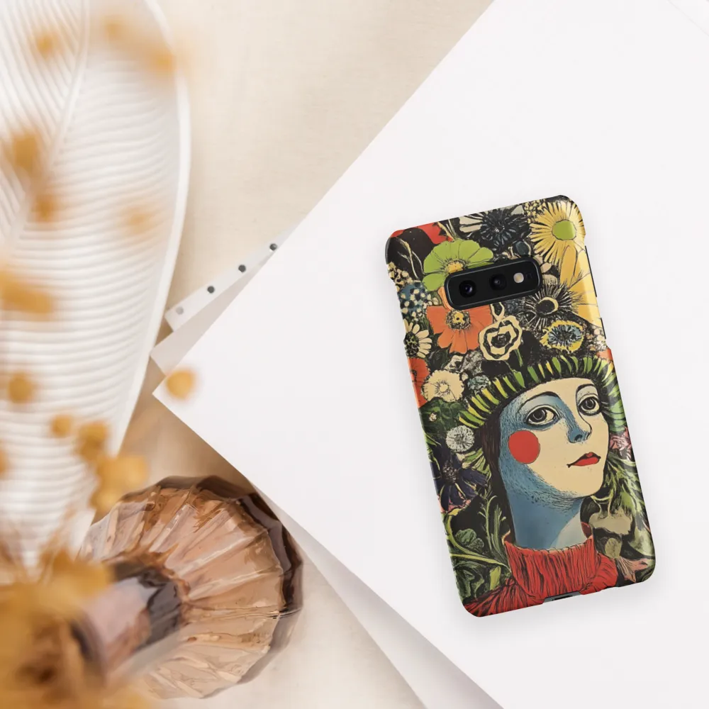 Floral Whimsy: A Portrait of Nature's Embrace