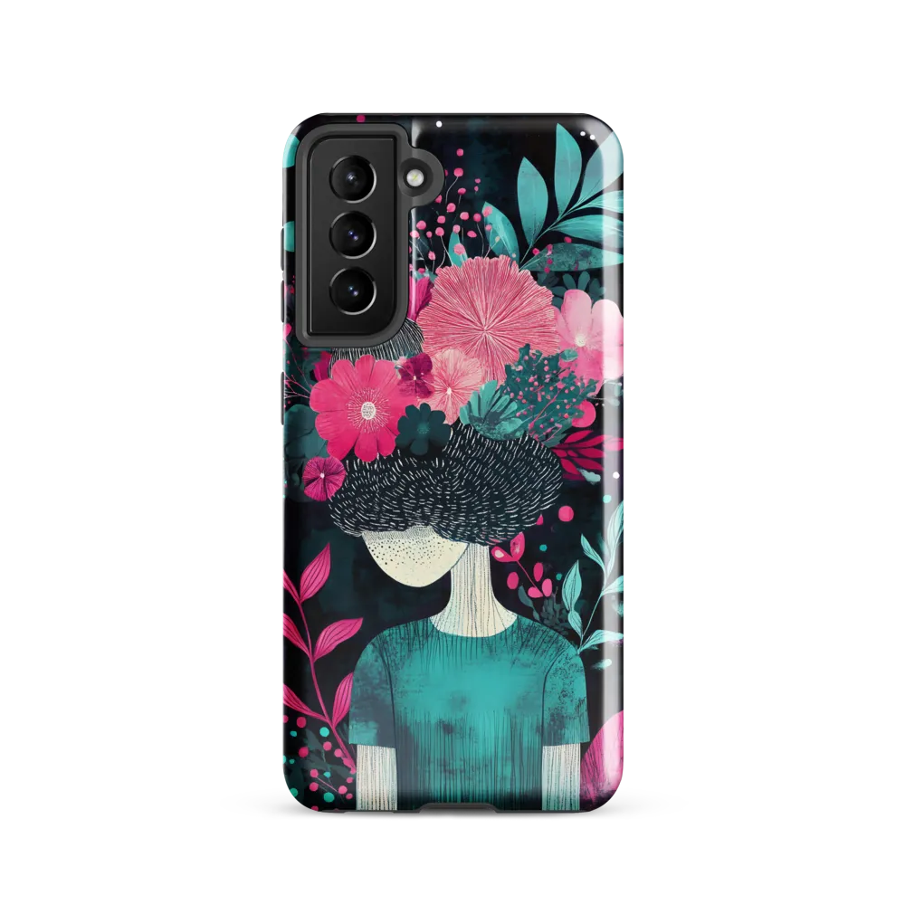 Floral Harmony: A Portrait of Serenity