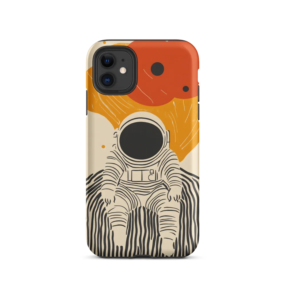 Astronaut in Cosmic Thoughts | Phone Case |  11 | Tough Case | Matte