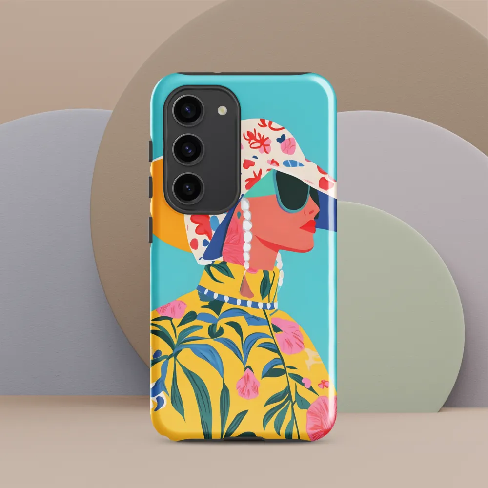 Tropical Confidence: A Fashion Portrait