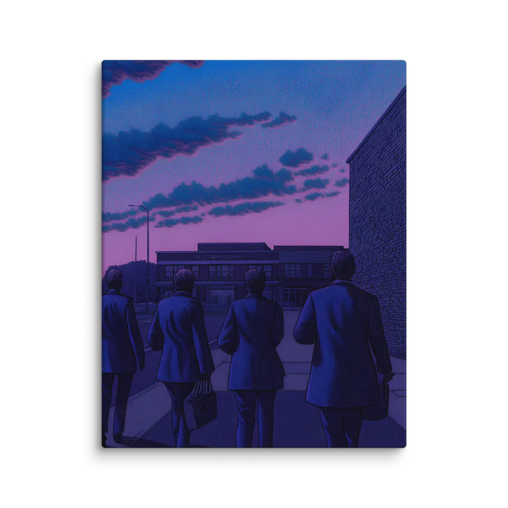 The Twilight Stroll | Canvas | 11″×14″