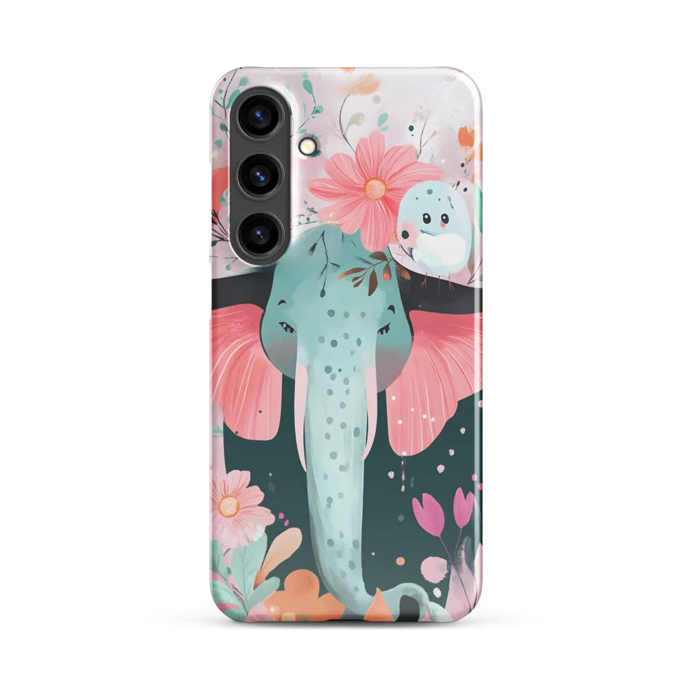 Whimsical Elephant in Bloom