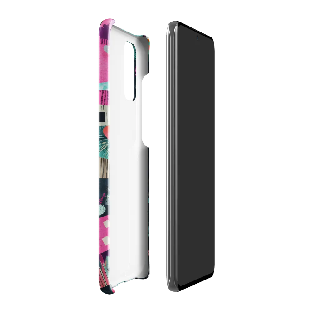 Whimsical Journey Through a Vibrant Landscape | Phone Case |  S20 Plus | Snap Case | Glossy