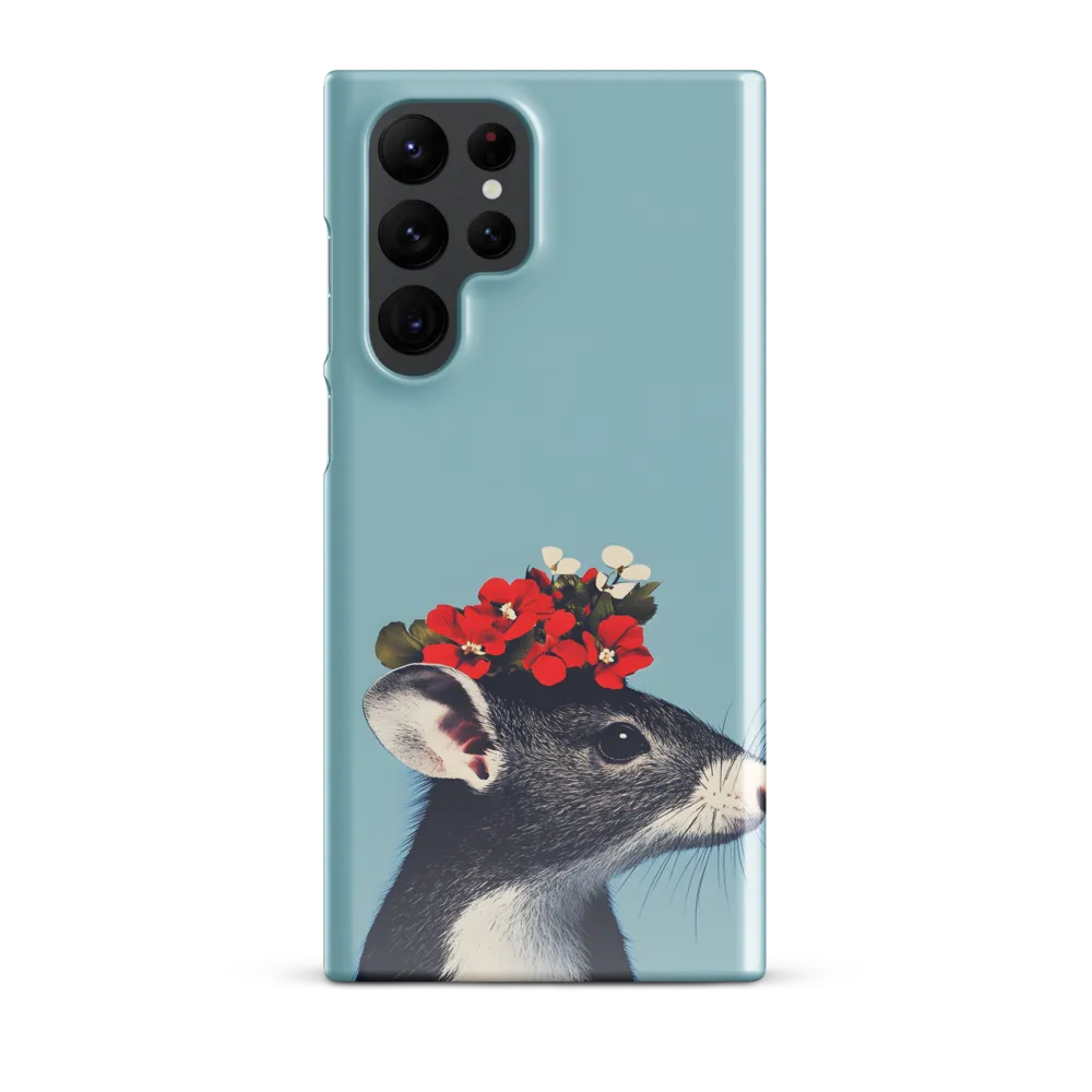 Whimsical Flora: A Mouse's Floral Crown