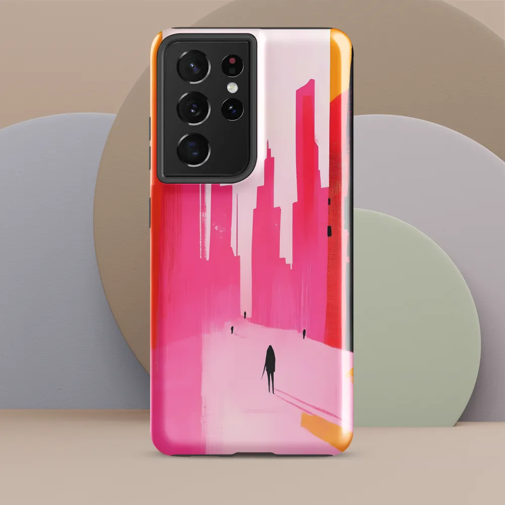 Urban Echoes in Pink