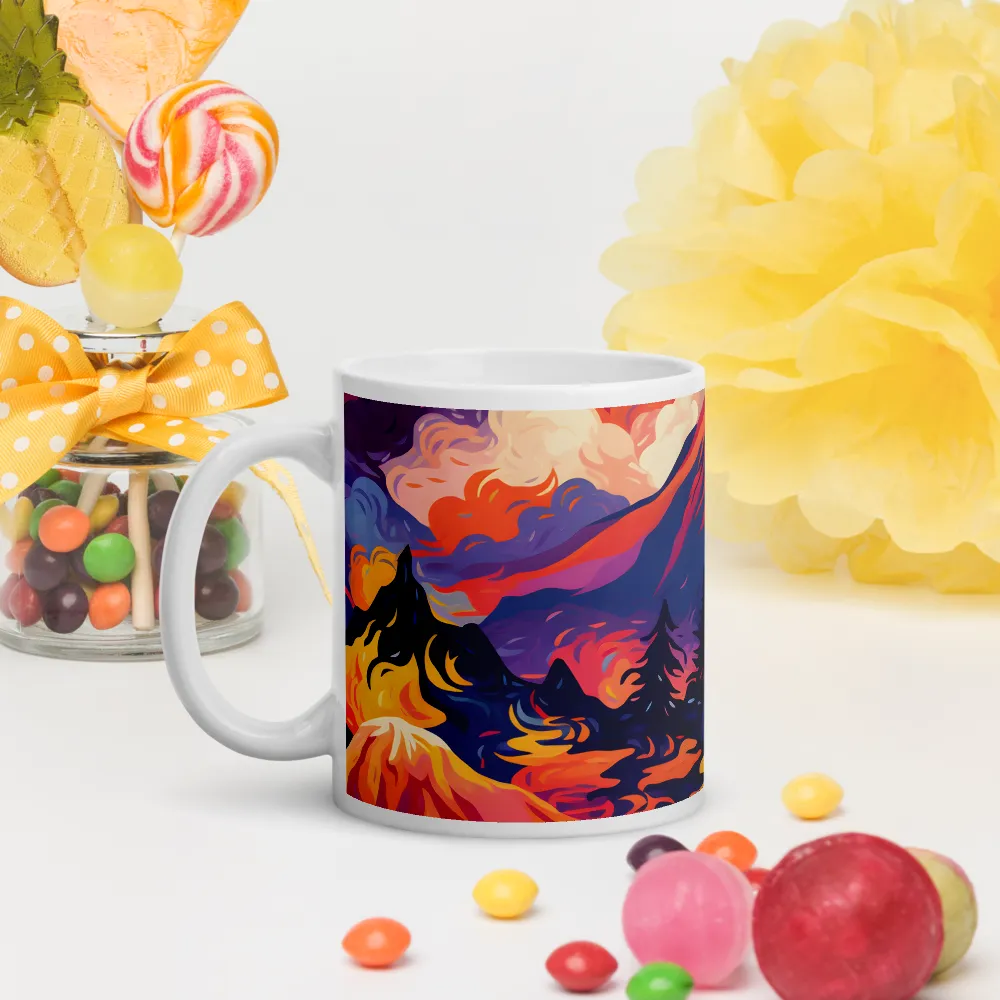 Fiery Majesty | Mugs | Multiple Sizes & Colors