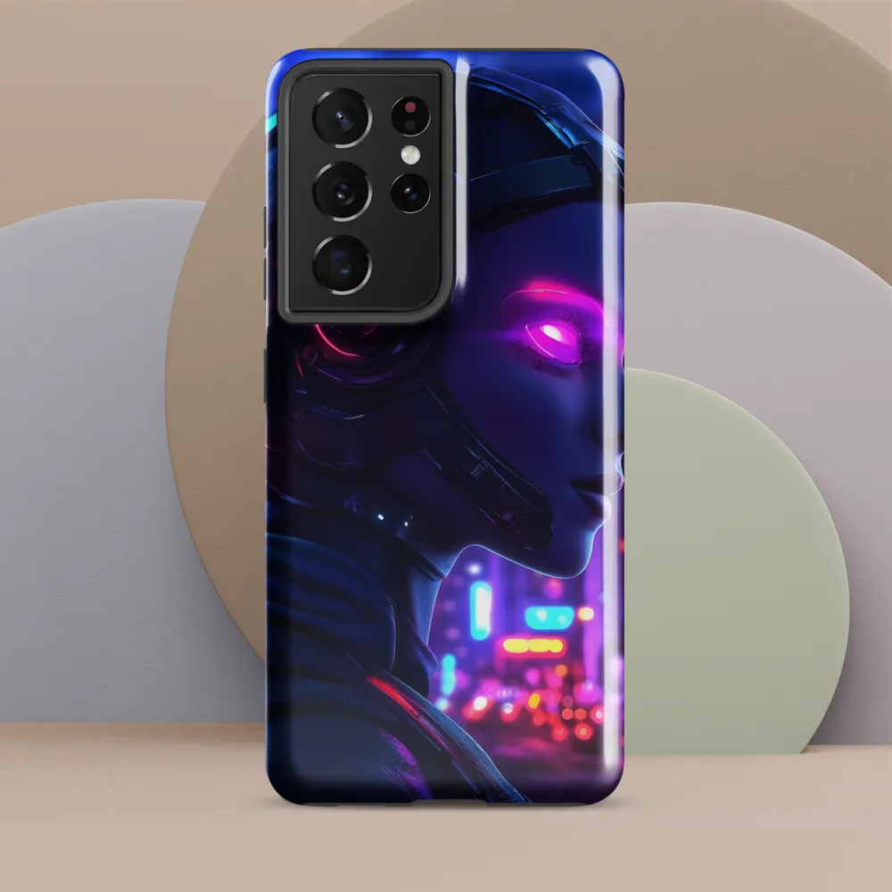 Neon Dreams: A Cyborg's Mystique