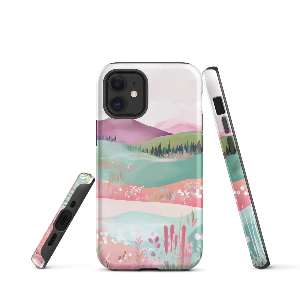 Pastel Meadow, Layered Hills