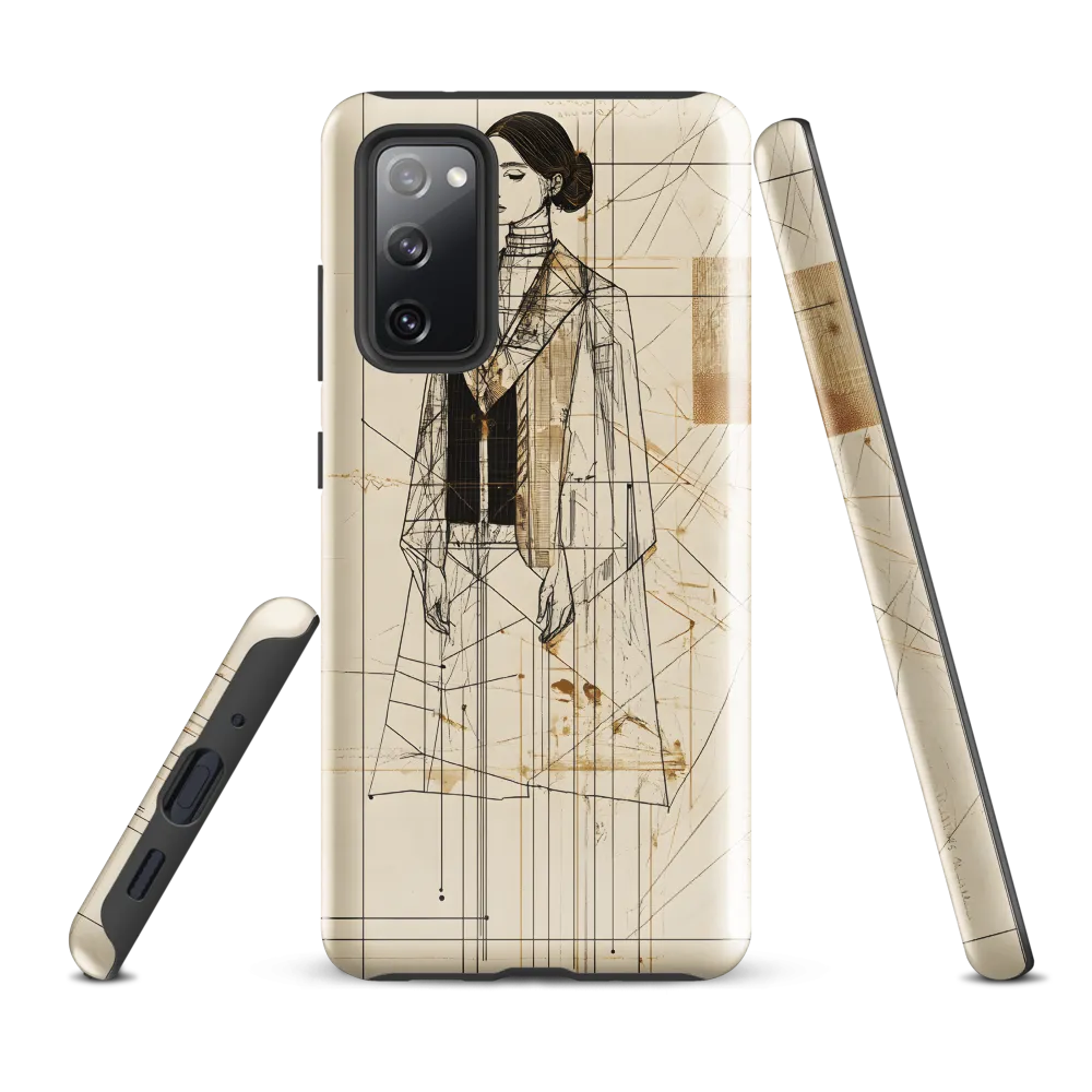Elegance in Lines | Phone Case |  S20 FE | Tough Case | Glossy