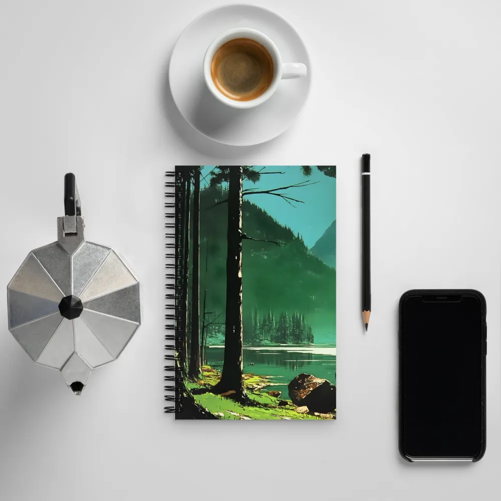 Reflections of Tranquility | Spiral Notebook