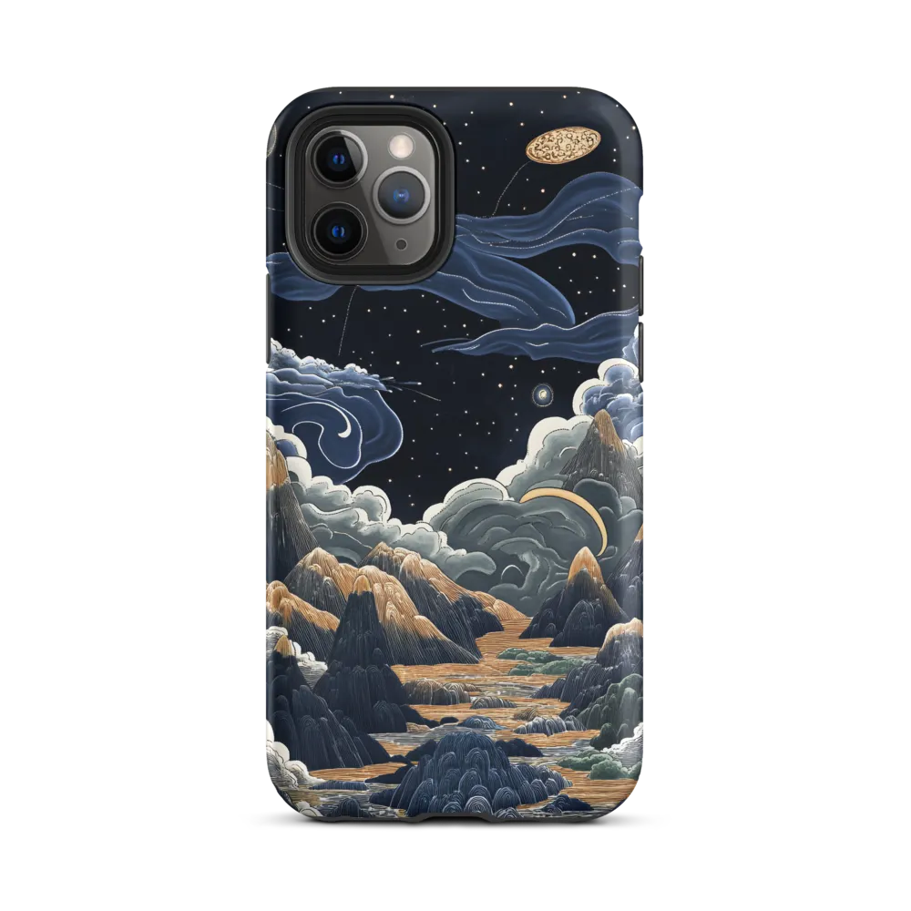 Celestial Harmony: Peaks and Planets