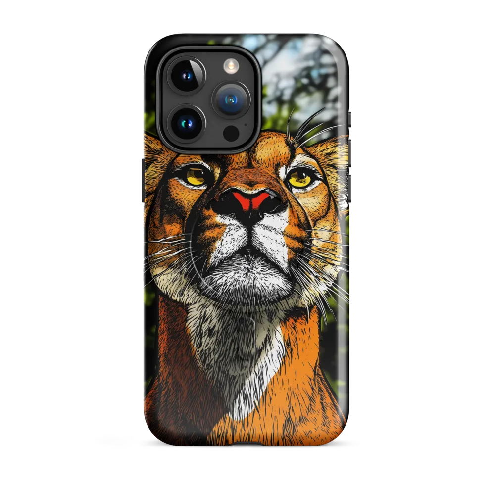 Regal Gaze: The Lioness in Focus