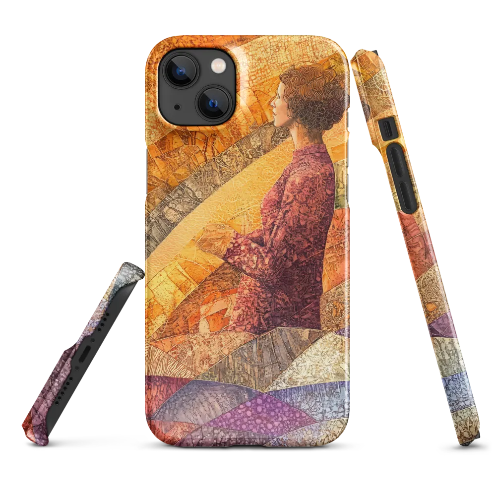 Whispers of Contemplation | Phone Case |  14 Plus | Snap Case | Glossy