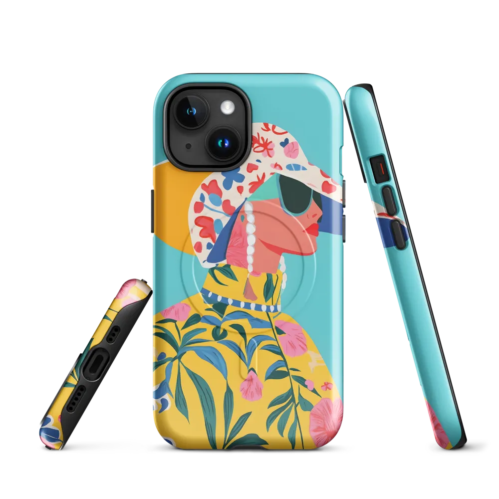 Tropical Confidence: A Fashion Portrait