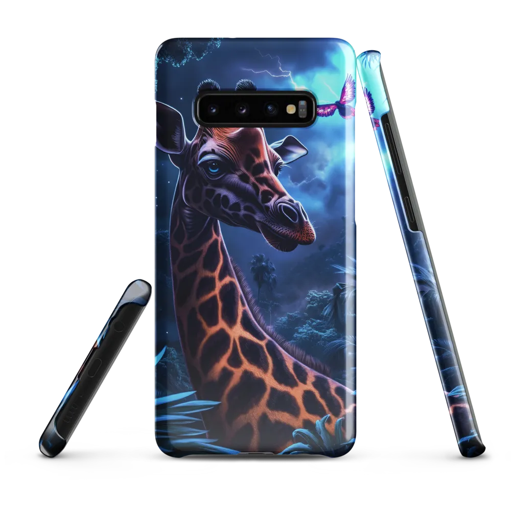 Mystical Giraffe in Twilight Jungle | Phone Case |  S10 Plus | Snap Case | Glossy