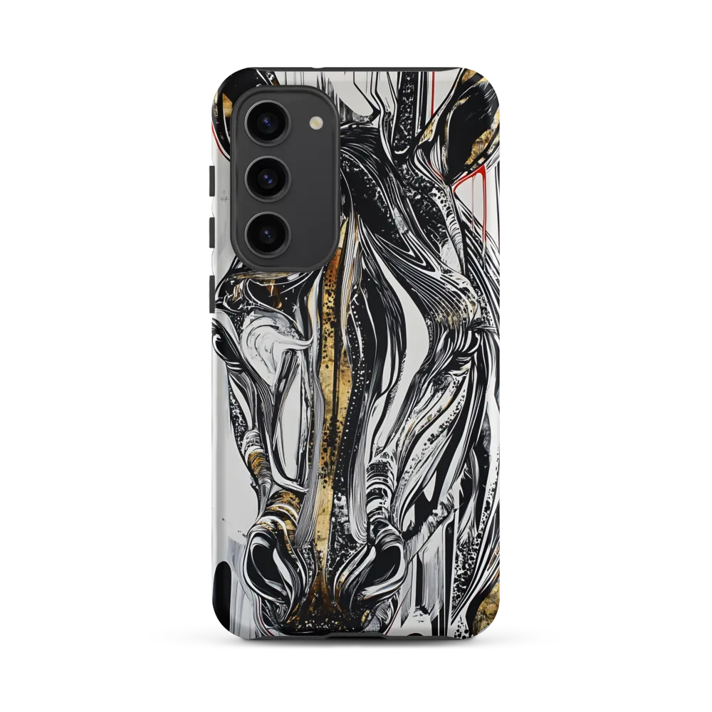 Ethereal Majesty: The Abstract Zebra
