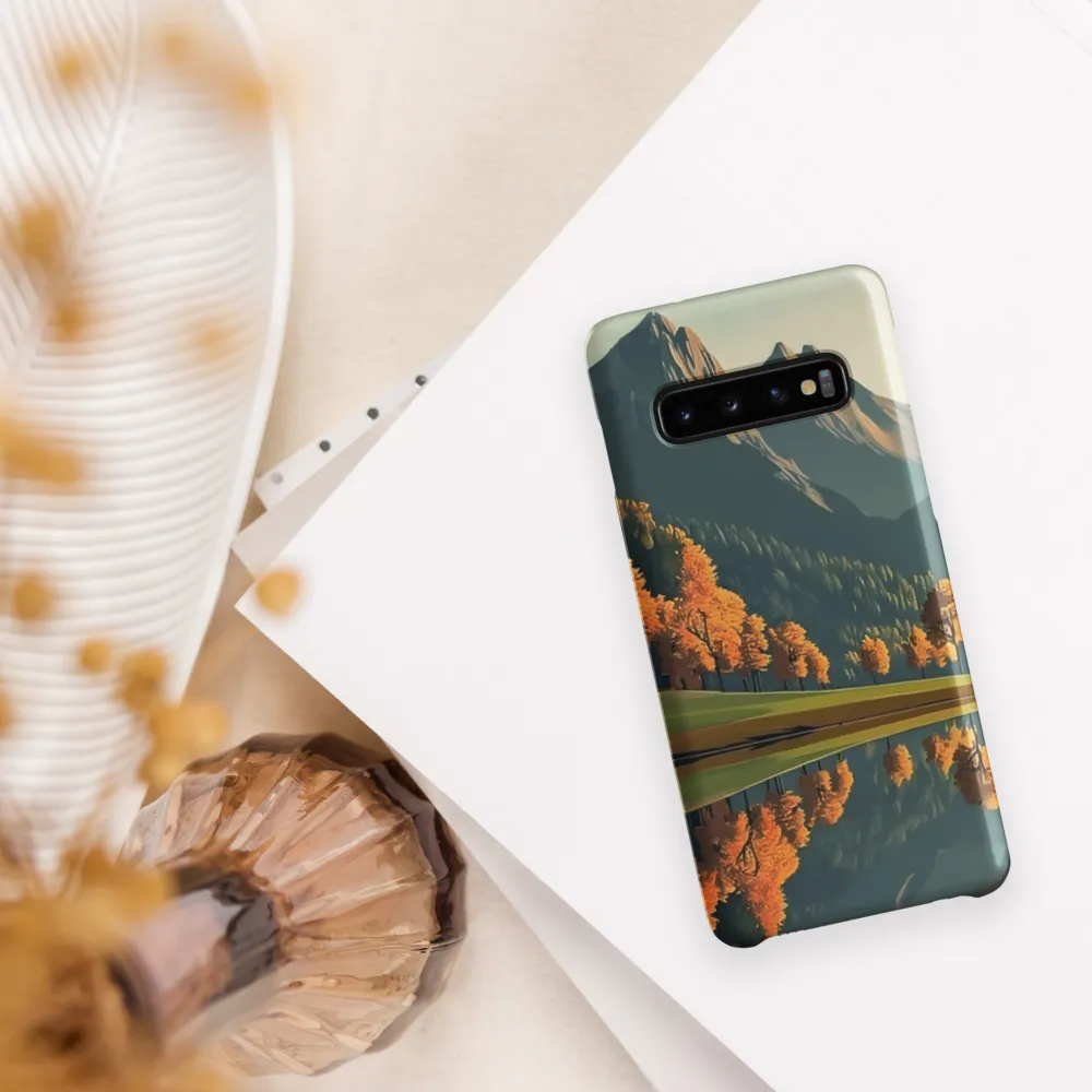 Reflections of Autumn | Phone Case |  S10 | Snap Case | Matte