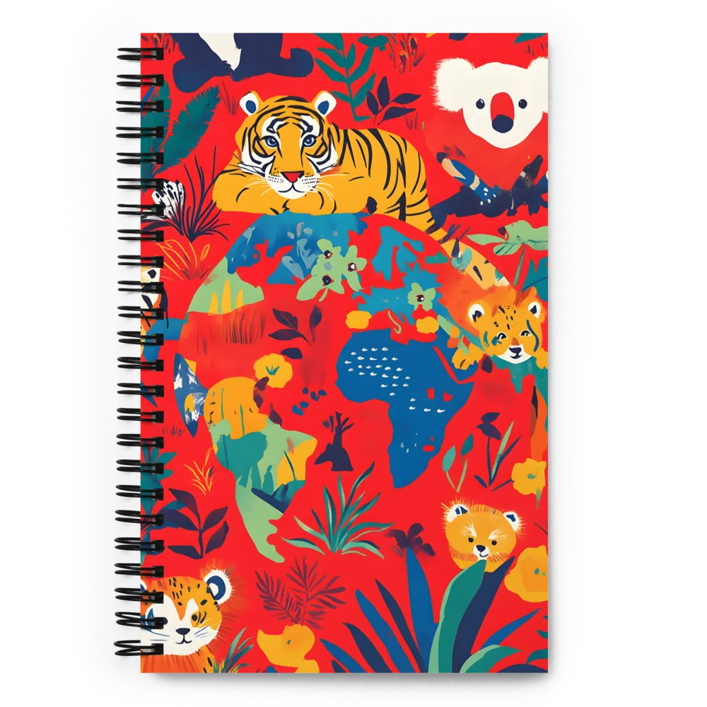 Wild Wonders of the Globe | Spiral Notebook