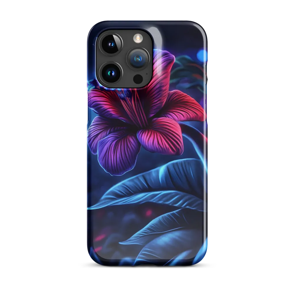 Illuminated Serenity: The Surreal Blossom