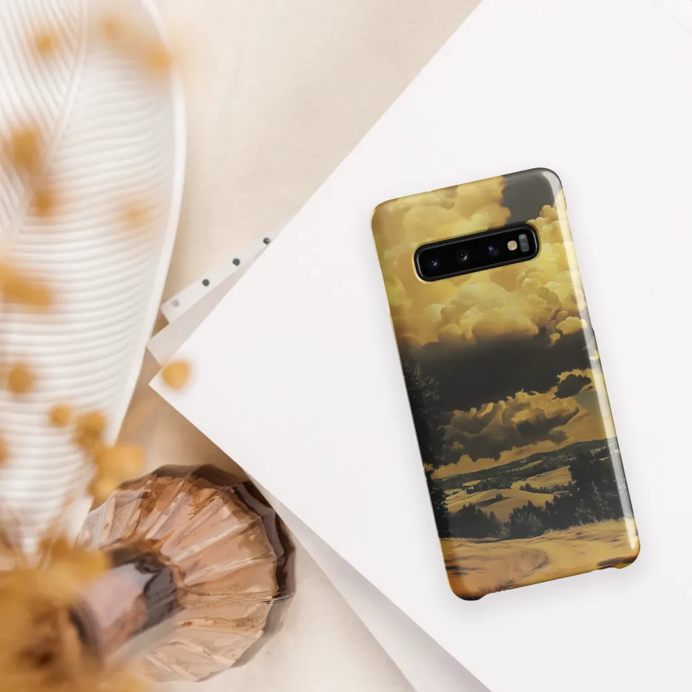 Golden Serenity in the Landscape