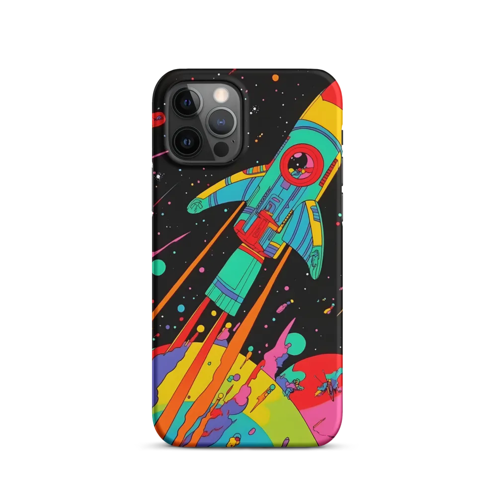 Cosmic Voyage: The Neon Lift-Off