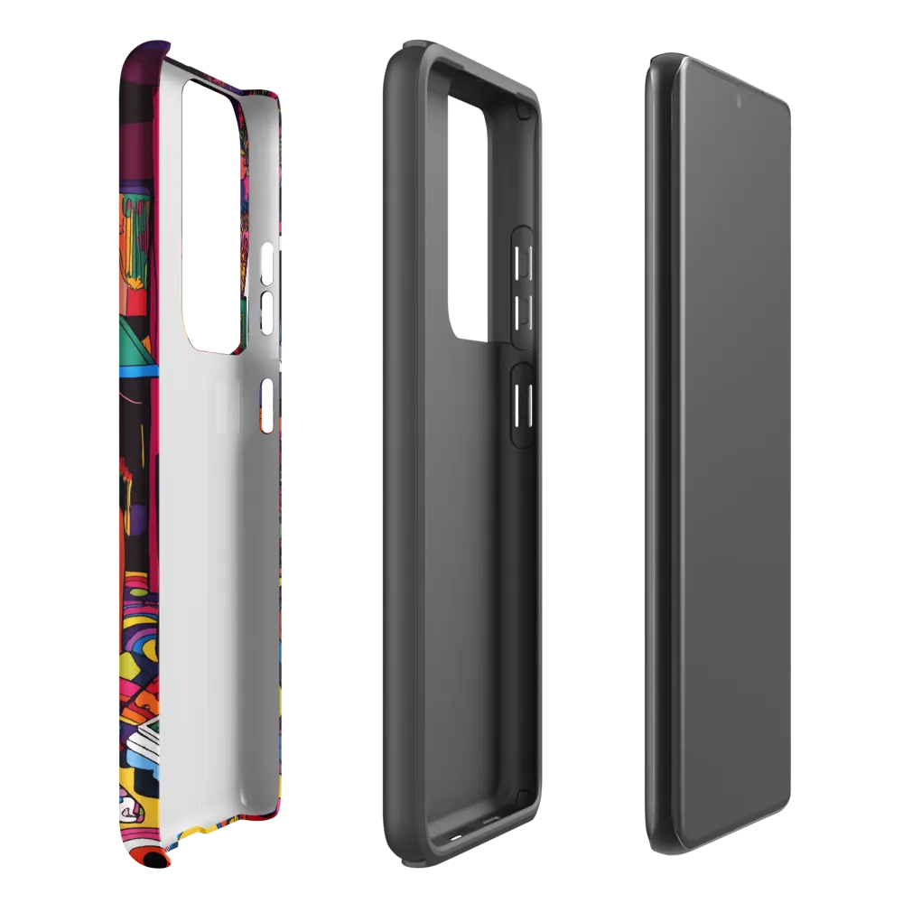 Psychedelic Reverie | Phone Case |  S21 Ultra | Tough Case | Matte