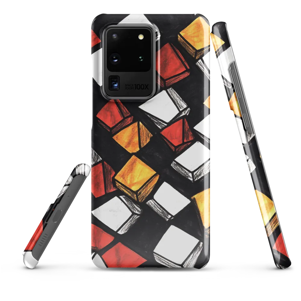 Dynamic Blocks | Phone Case |  S20 Ultra | Snap Case | Glossy