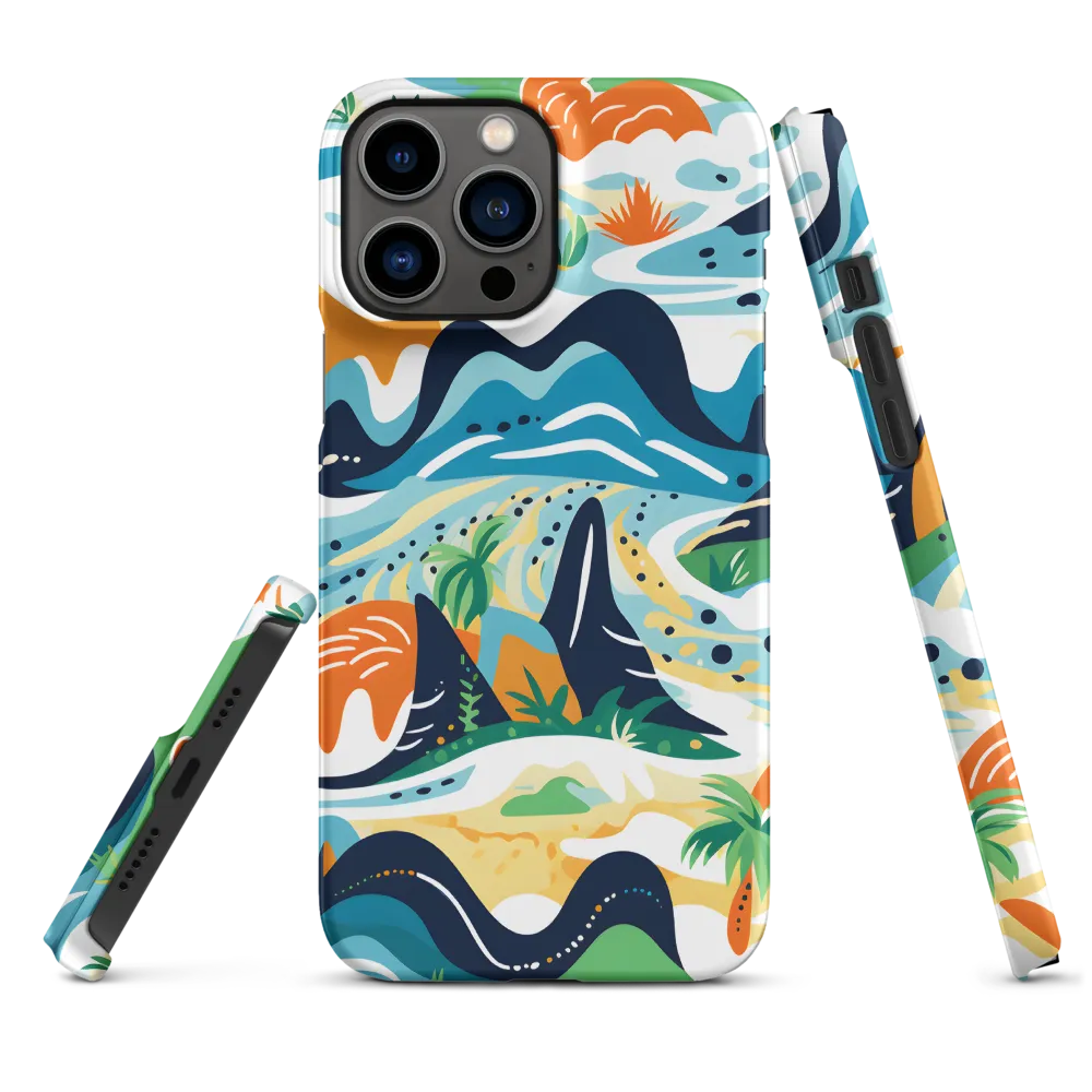 Abstract Tropical Landscape