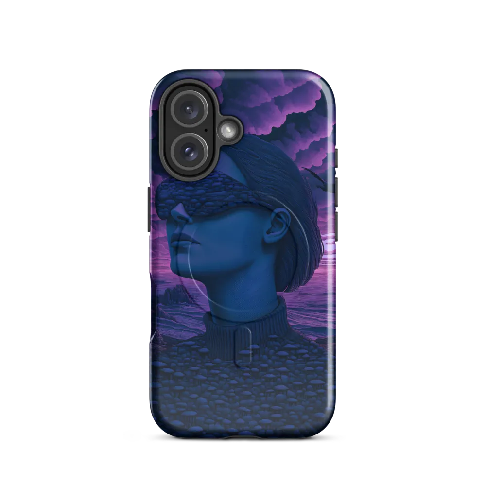 Beyond the Veil: A Surreal Vision | Phone Case |  16 | MagSafe® Tough Case | Glossy
