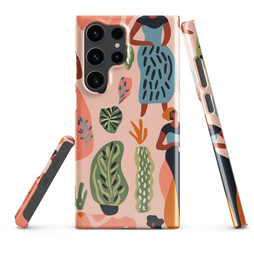 Harmony of Nature and Femininity | Phone Case |  S23 Ultra | Snap Case | Glossy