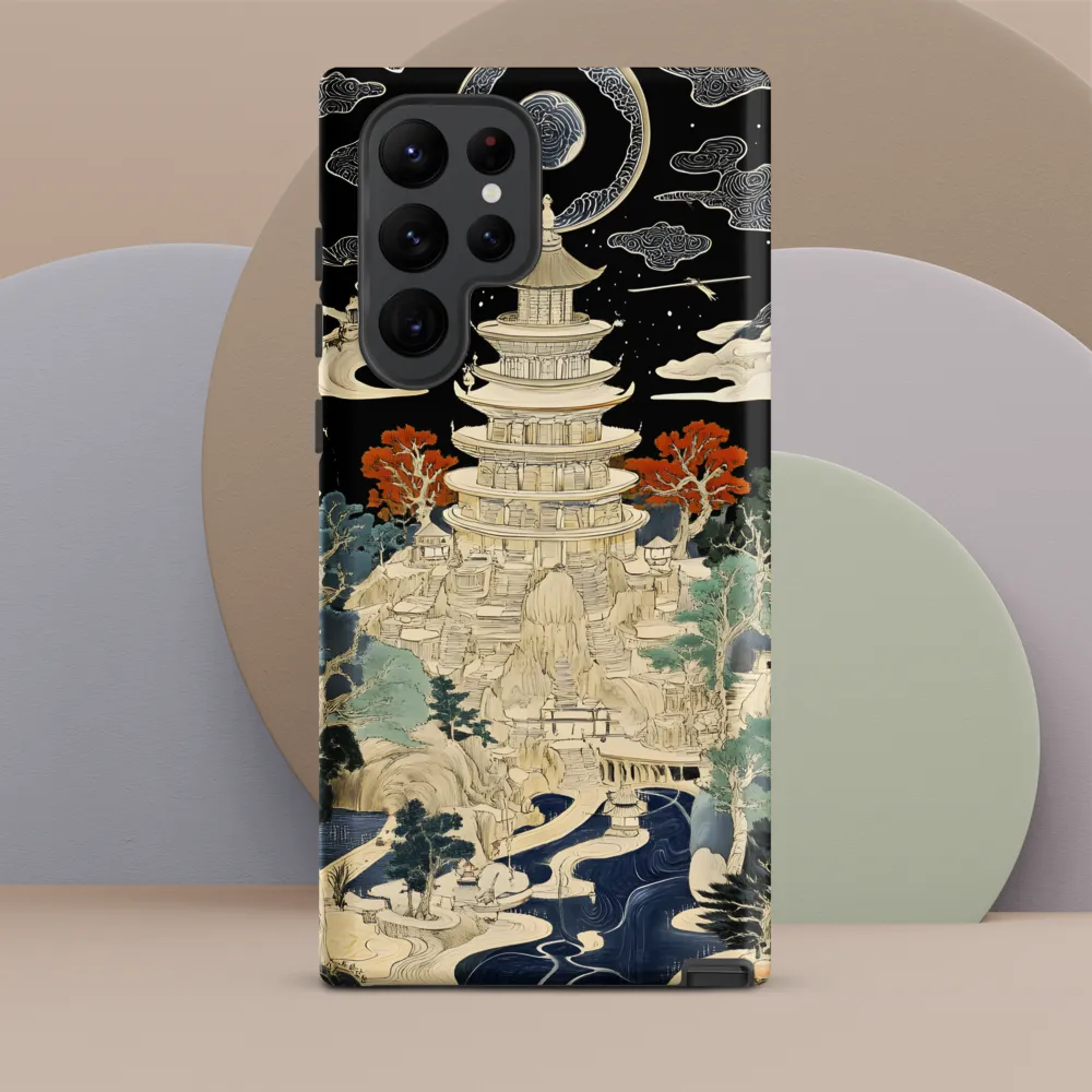 Whispers of the Pagoda | Phone Case |  S22 Ultra | Tough Case | Matte