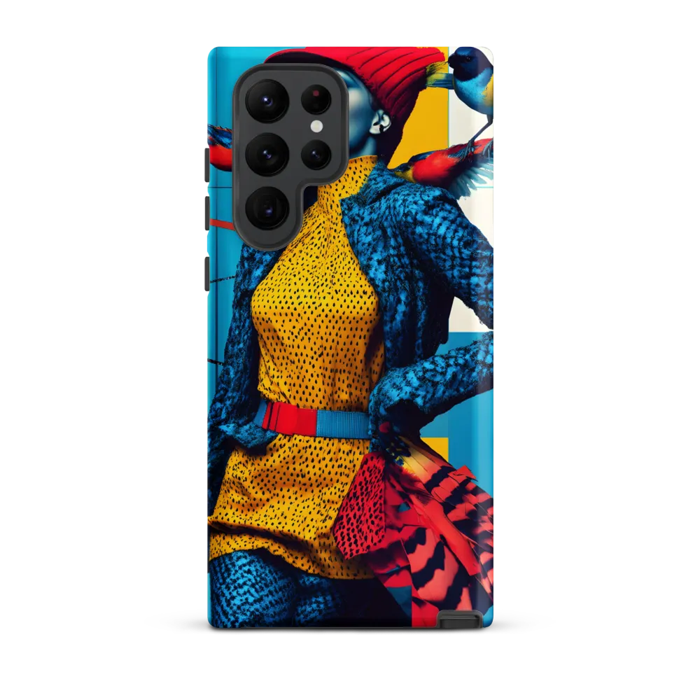 Vibrant Fusion of Nature and Fashion