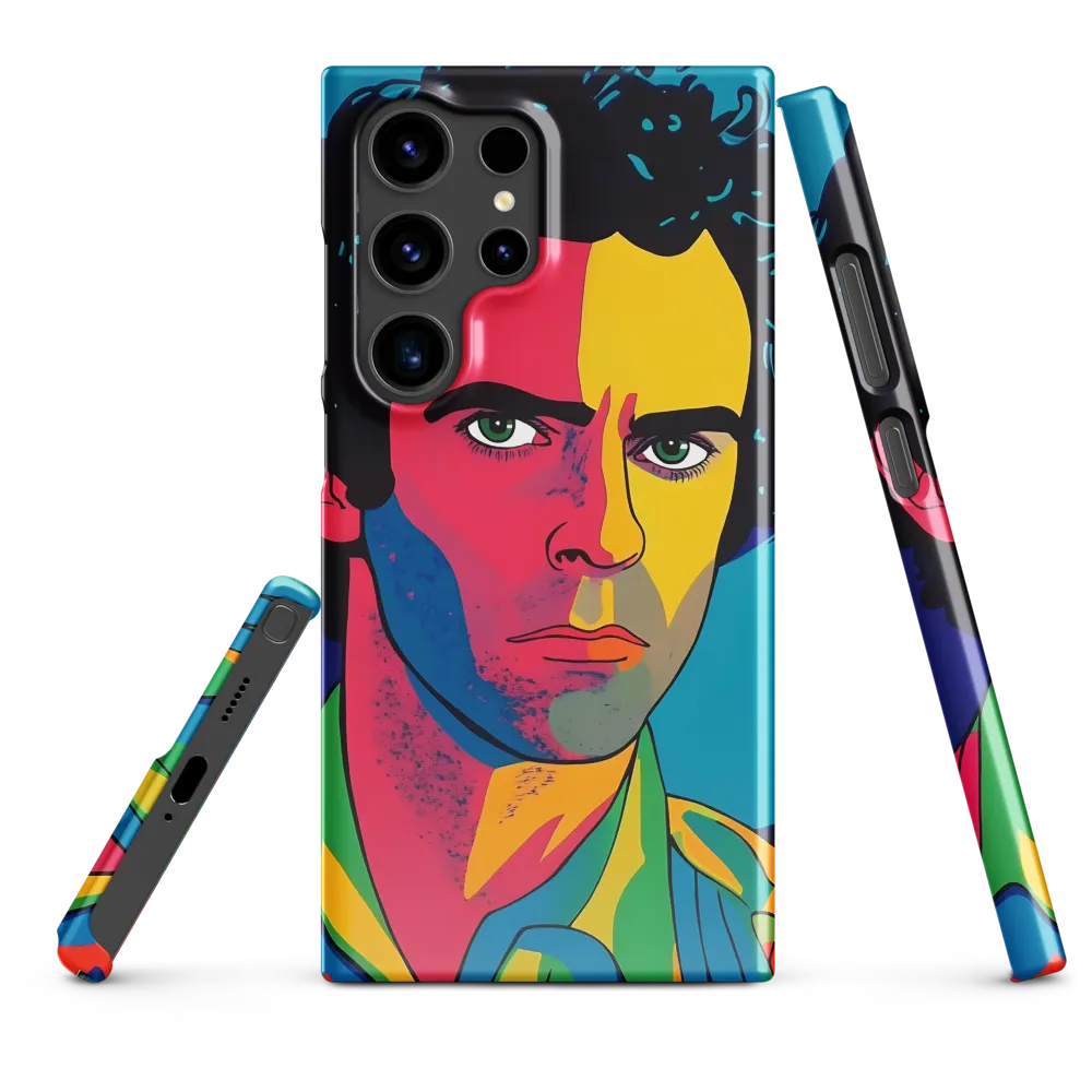 Electric Visage: A Portrait of Vibrance