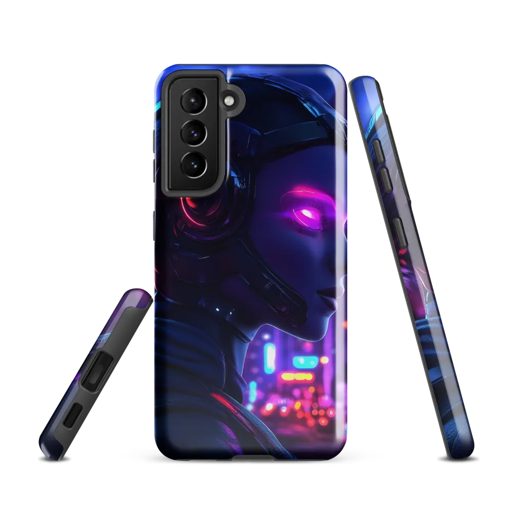 Neon Dreams: A Cyborg's Mystique