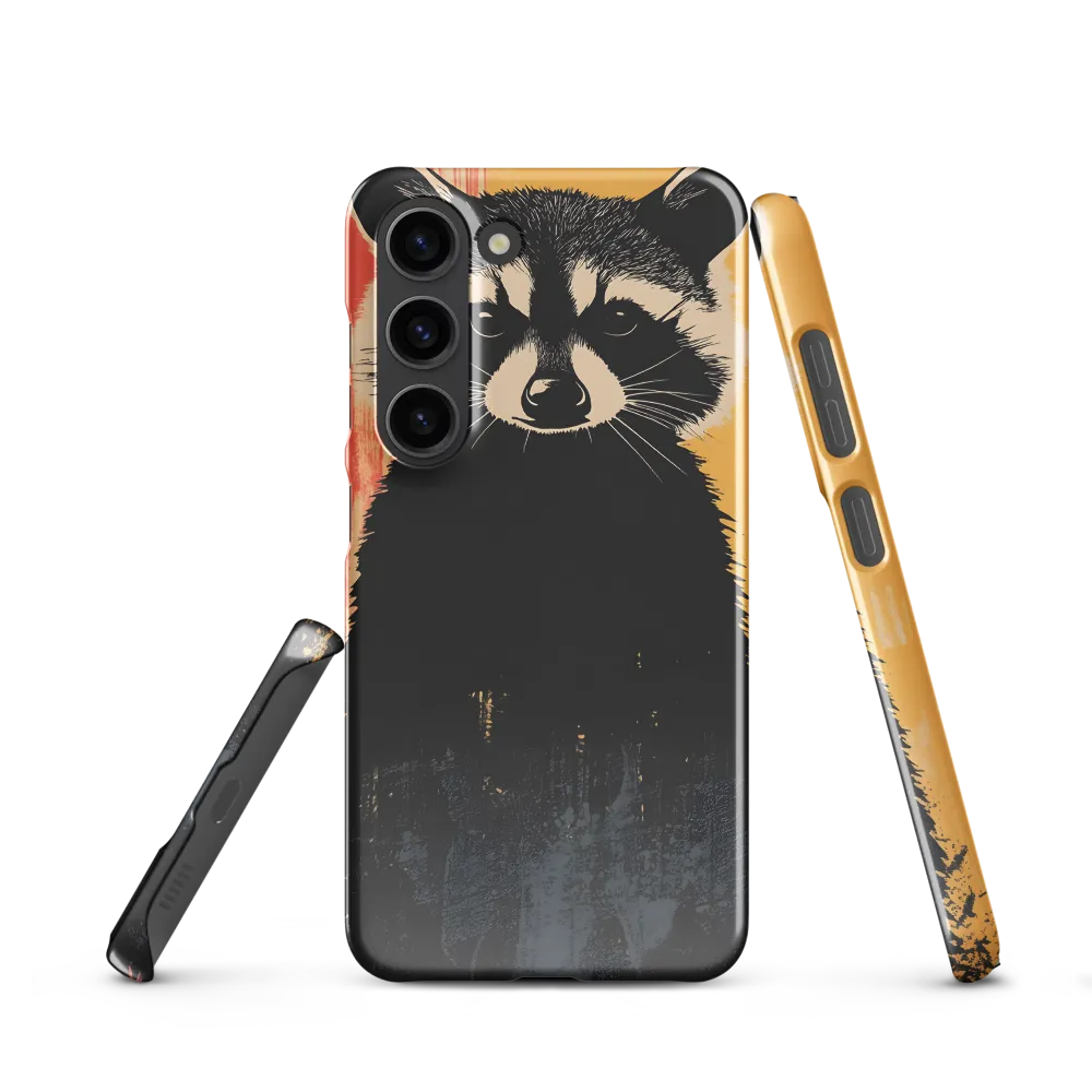 Whimsical Raccoon Portrait