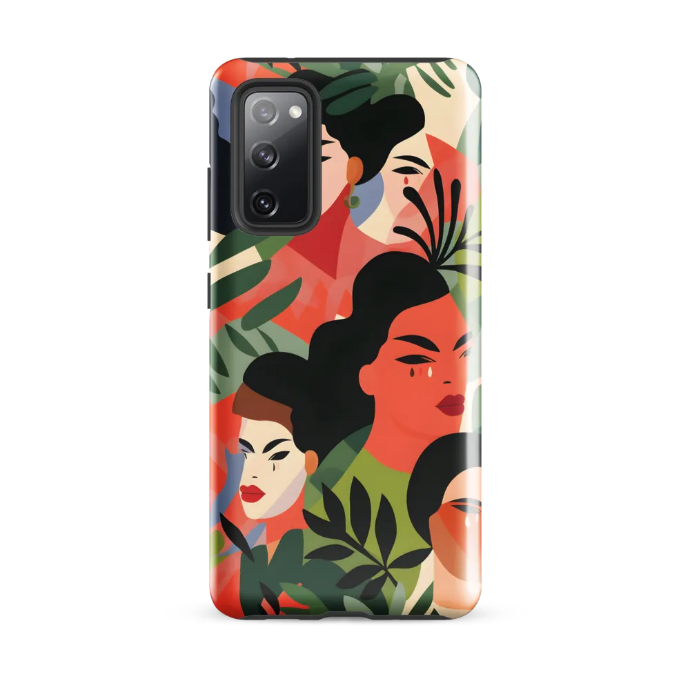 Harmony of Nature and Femininity | Phone Case |  S20 FE | Tough Case | Glossy