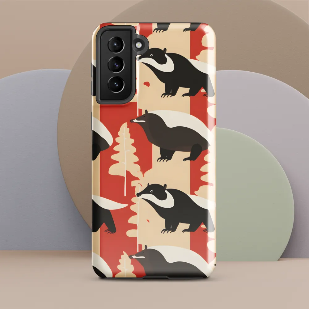 Wildlife Pattern: The Badger Tale
