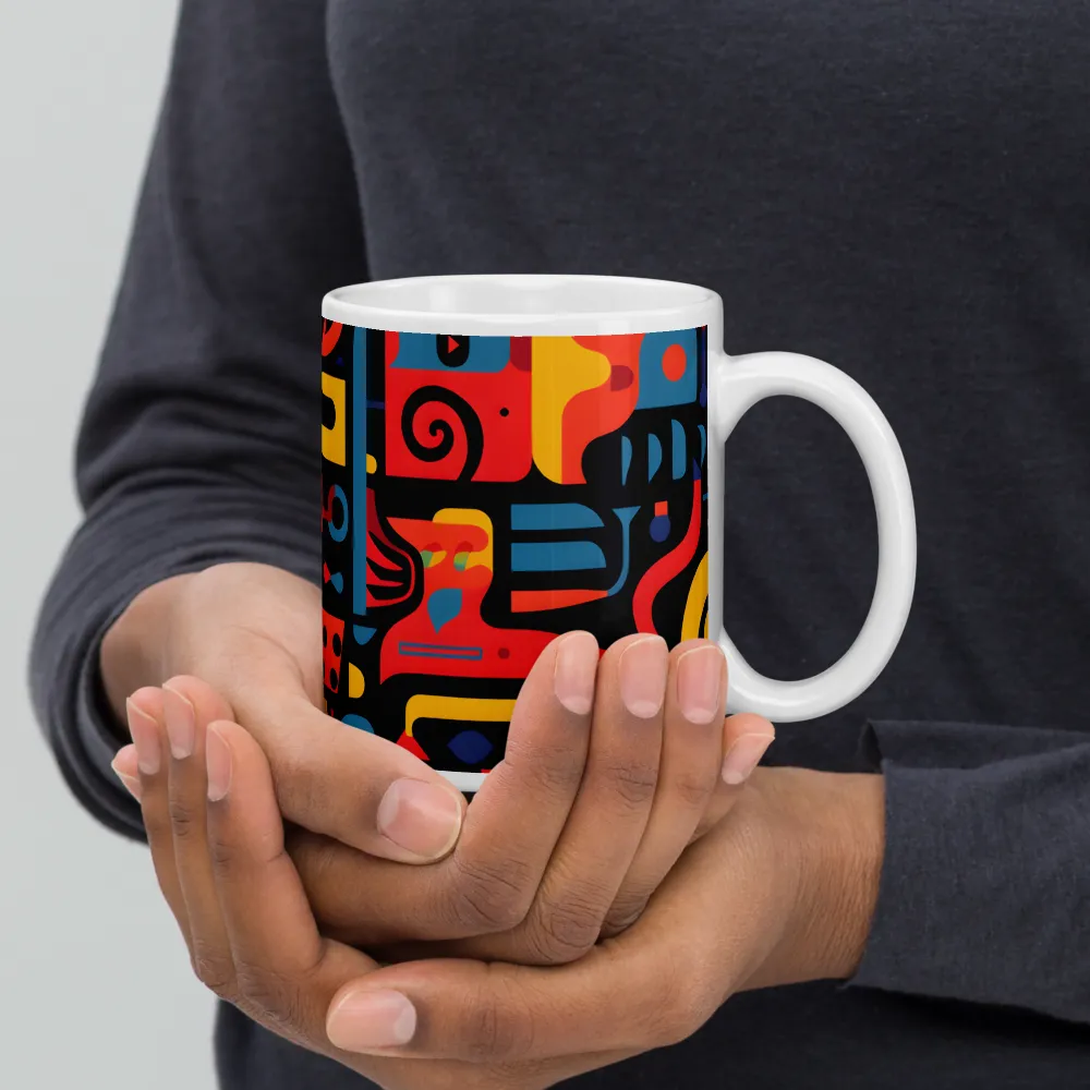 Mosaic of Playful Patterns | Mugs | Multiple Sizes & Colors