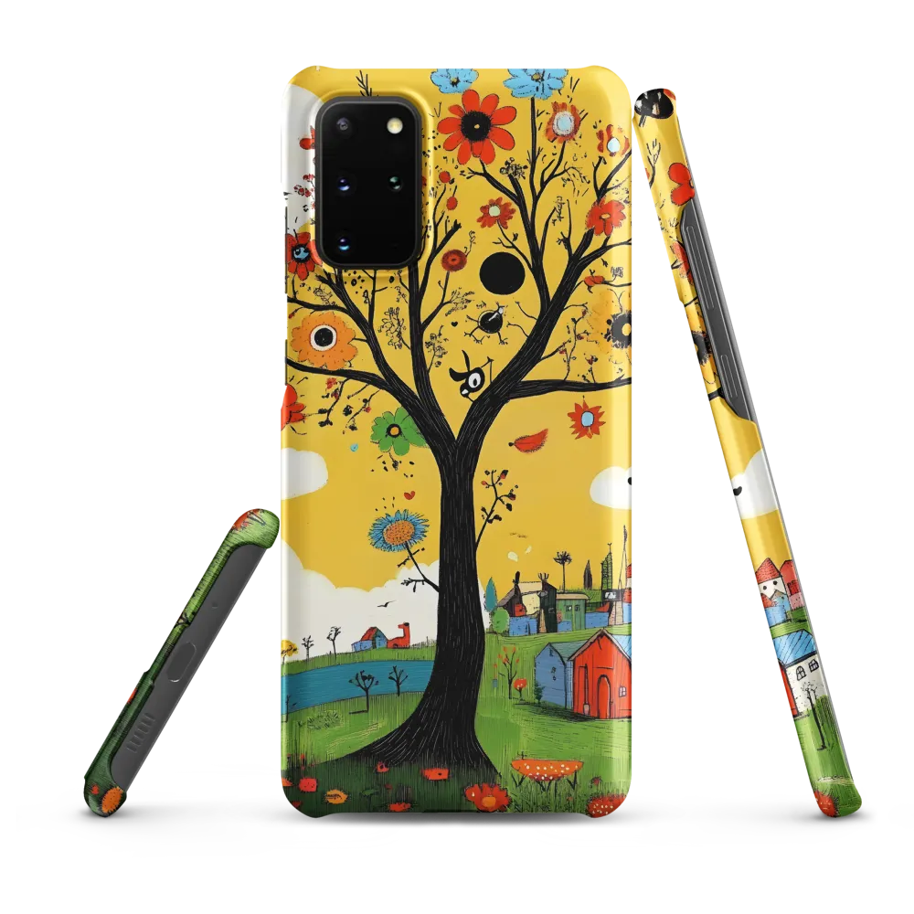 Whimsical Blooms of Life | Phone Case |  S20 Plus | Snap Case | Matte
