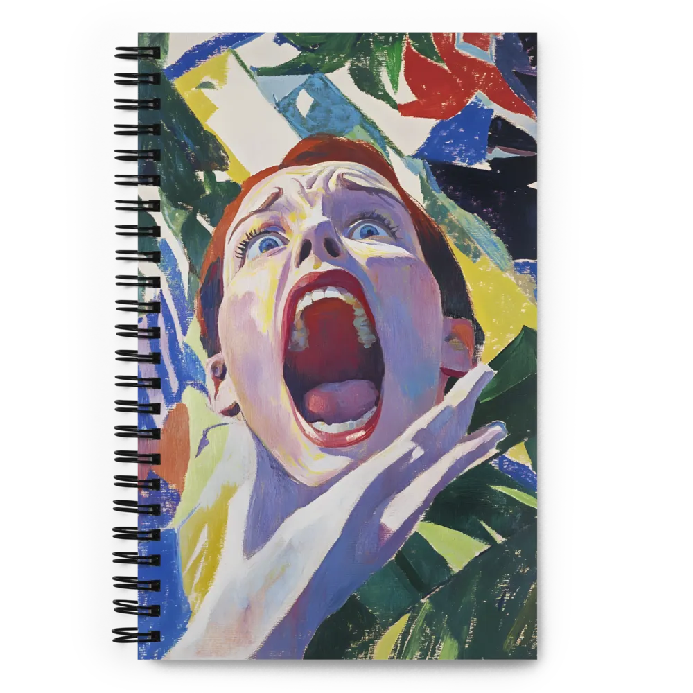 The Cry of Anguish | Spiral Notebook