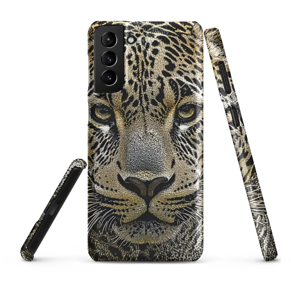 The Majestic Gaze: Portrait of a Leopard