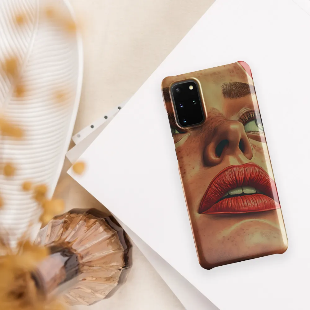 Red Intensity: A Portrait of Elegance