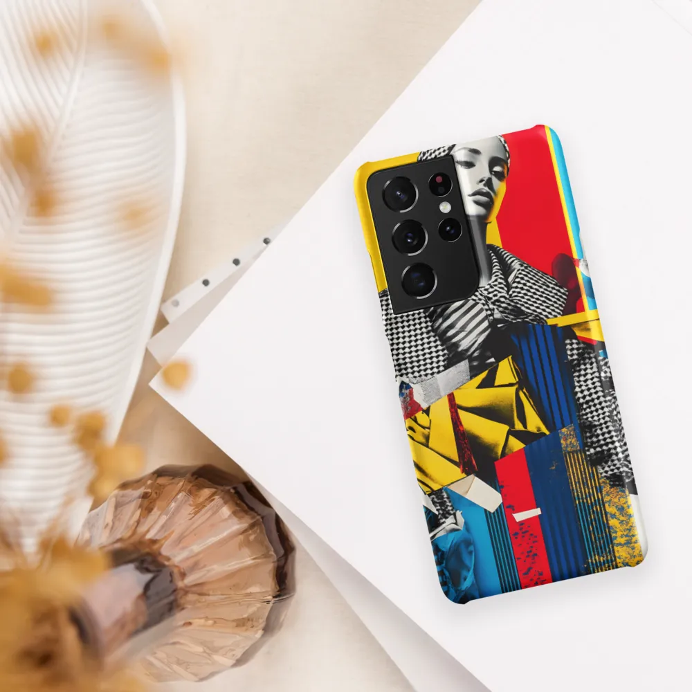 Vibrant Echoes of Fashion | Phone Case |  S21 Ultra | Snap Case | Matte