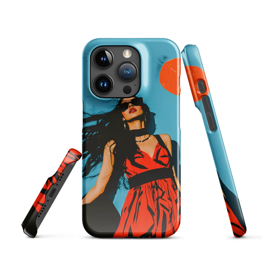 Sunset in Fashion: A Modern Portrait