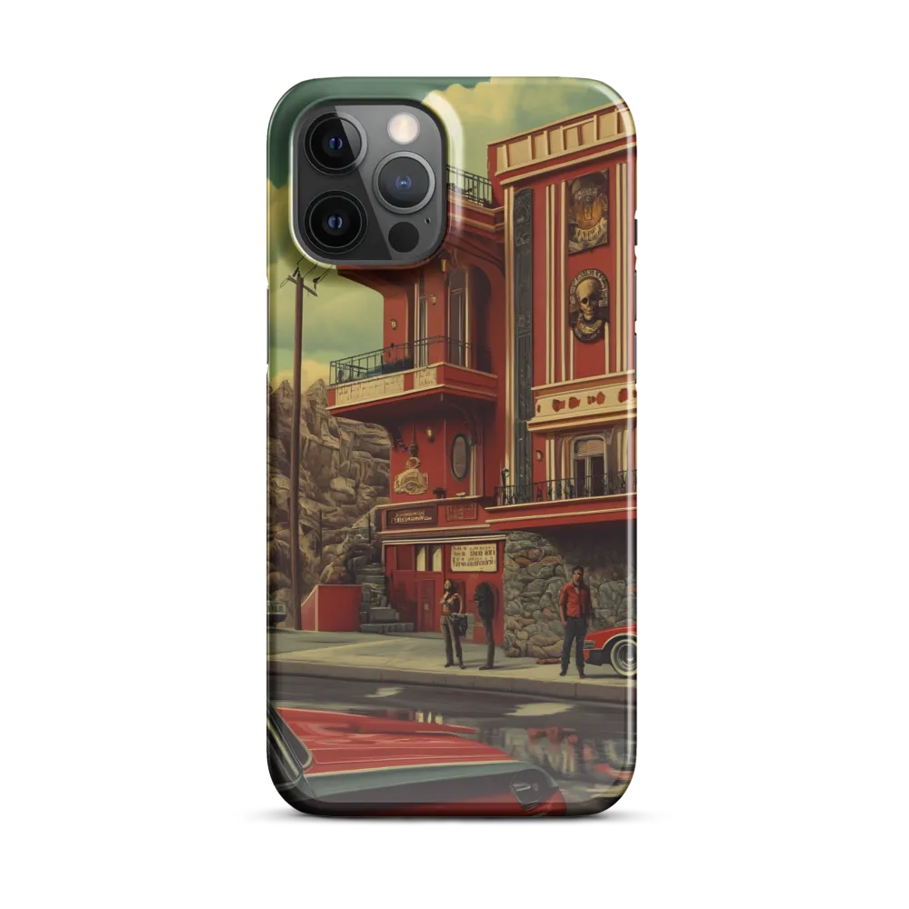 Retro Urban Dreamscape | Phone Case |  12 Pro Max | Snap Case | Glossy