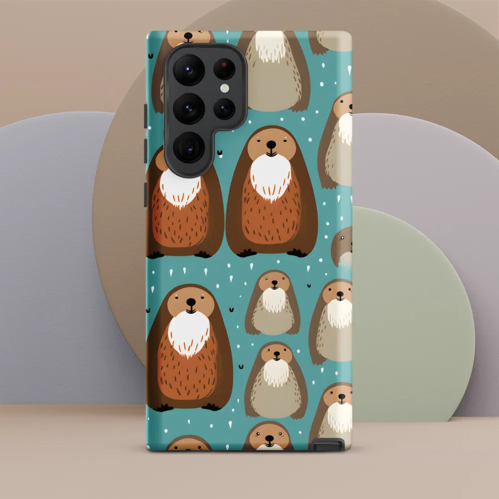 Whimsical Otter Pattern