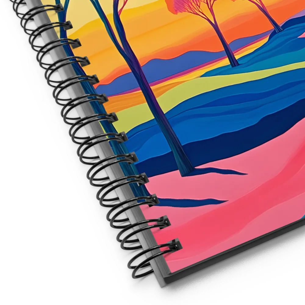 Whimsical Serenity | Spiral Notebook